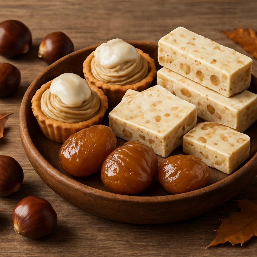 Doces com castanhas: benefícios