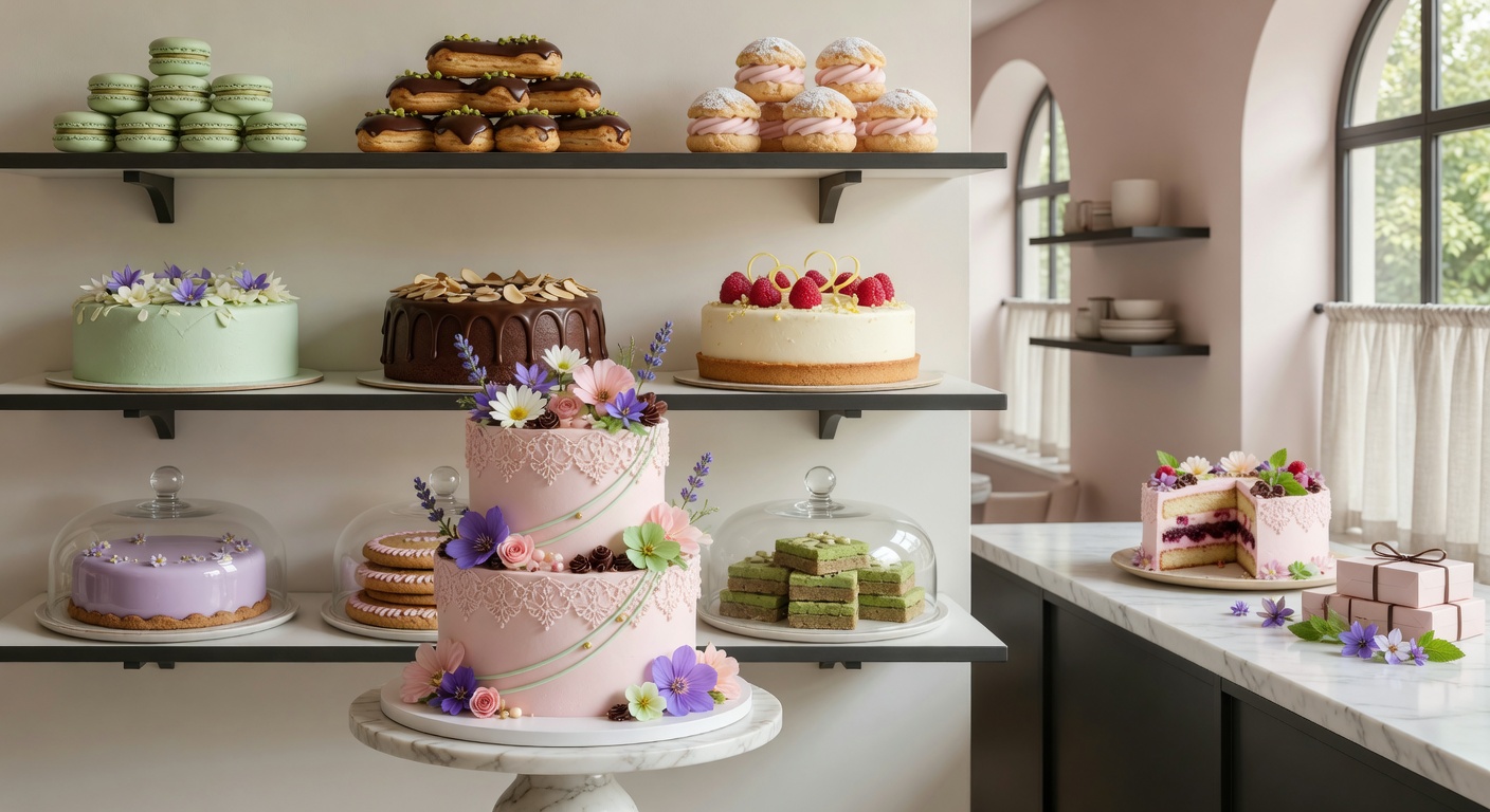 Tendências de confeitaria 2025