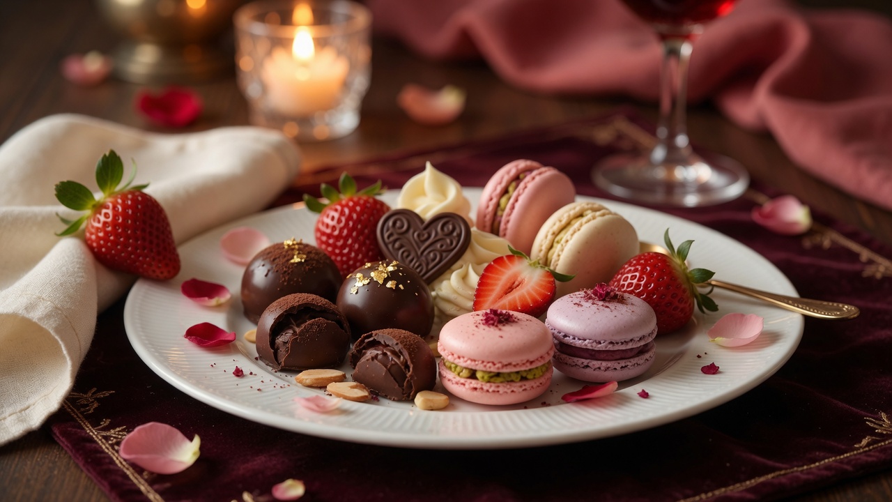 Doces perfeitos para um encontro romântico
