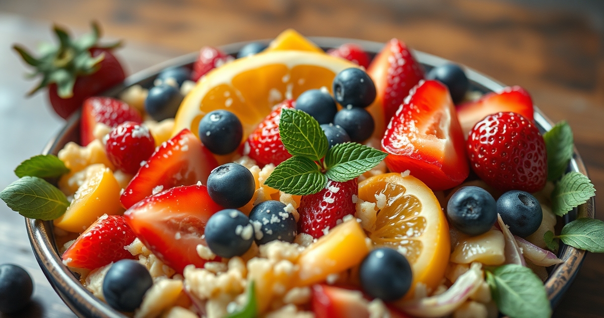Como combinar sobremesas com frutas