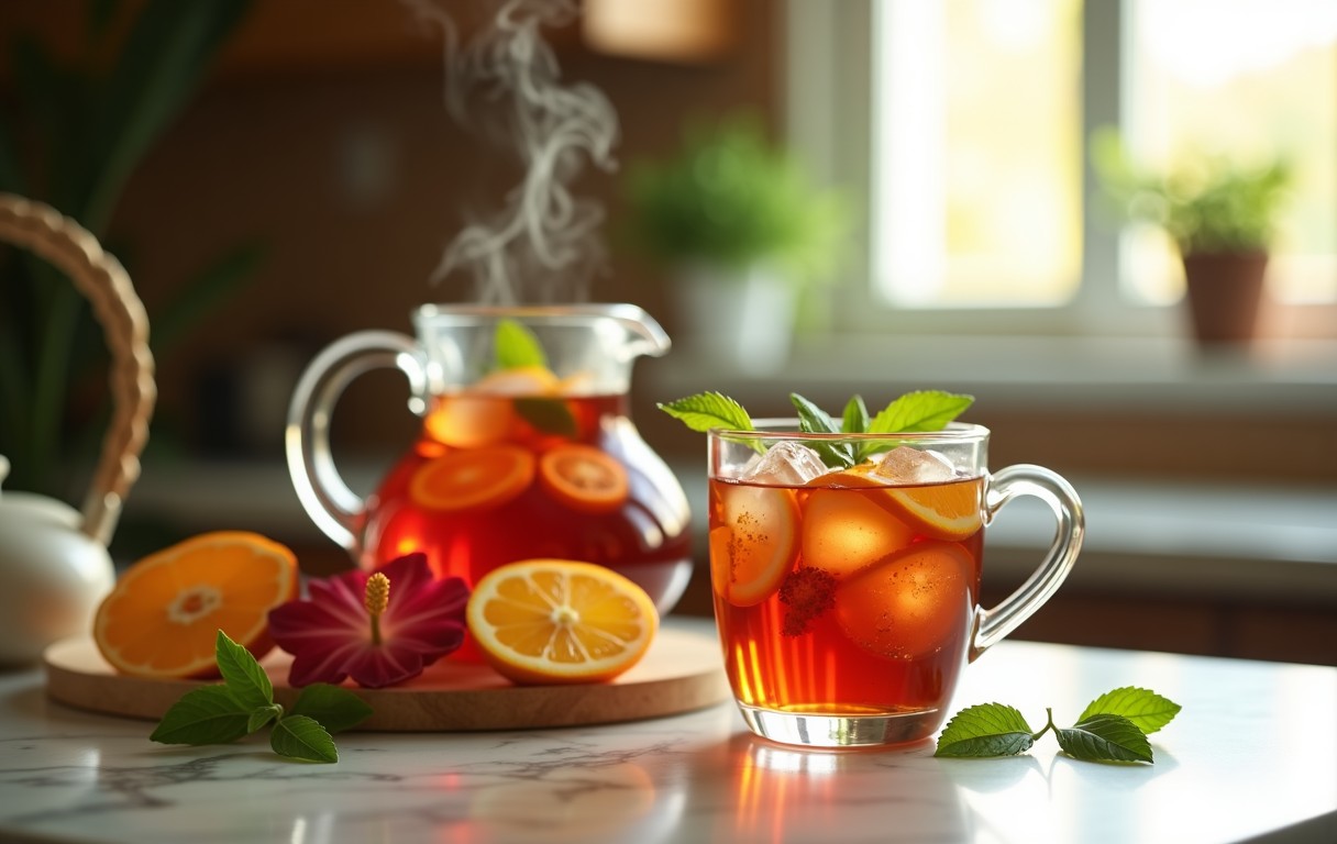 Como substituir doces por opções saudáveis e economizar — Chás e Infusões como Alternativas Doces