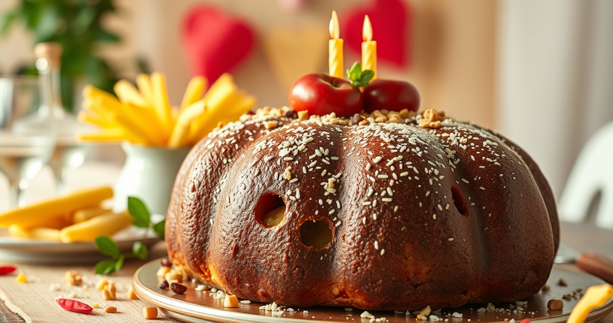 Receita de bolo saudável para aniversário