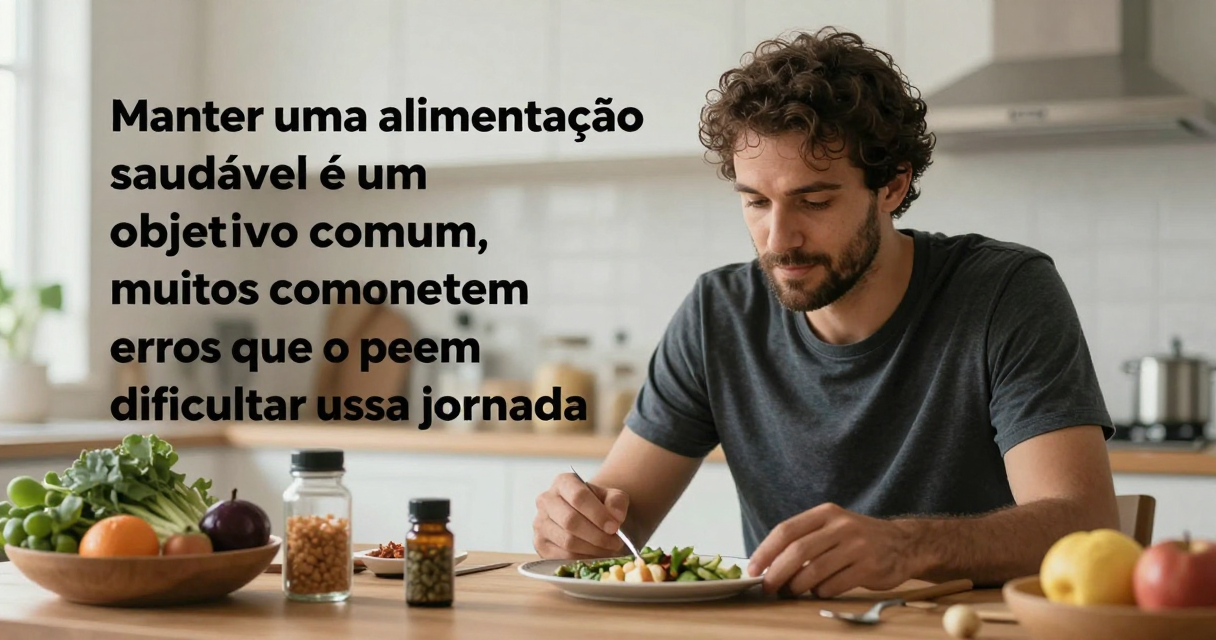 Erros comuns em alimentação saudável