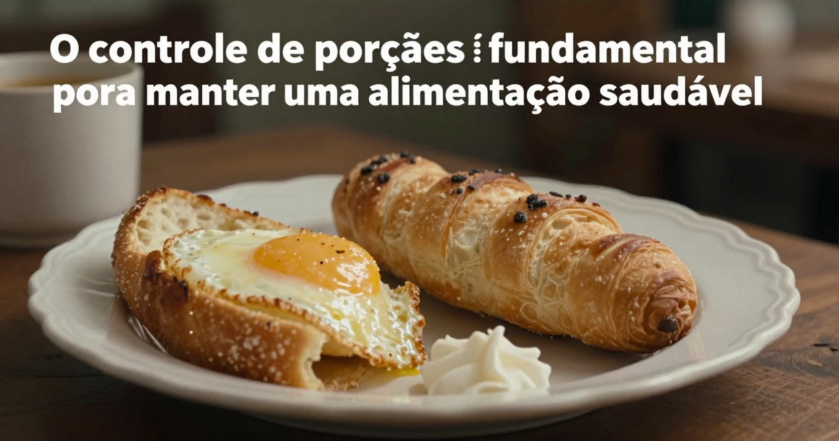 Erros comuns em alimentação saudável — 6. Subestimar a Importância do Controle de Porções